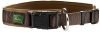 HUNTER NEOPREN VARIO PLUS Halsung, Hundehalsband, Nylon, mit Neopren gepolstert, 40/2,0 (S-M), braun/karamell