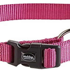 Nobby Halsband „Classic“ himbeere L: 30-45 cm; B: 15 mm