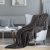 i@HOME Kuscheldecke Grau,200×220 cm,OekoTex flauschig und plüsch Fleecedecke als Sofadecke Couchdecke Wohndecke,weiche& warme Sofaüberwurf Decke Wohndecken Kuscheldecken