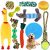 SaiXuan Hundespielzeug,10 PCS Hundeseile Spielzeug,Spielseil für Haustiere,Interaktives Kauspielzeug Spielzeug,Vorteilhaft für die Zahnreinigung des Hundes,für Welpe Kleine/Mittlere Hunde